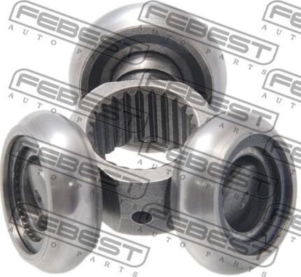 Febest 2116-TC718TDCI - Tripod Hub, drive shaft www.autospares.lv