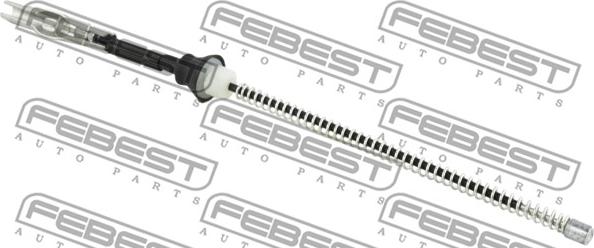 Febest 21100-FOCIIR - Trose, Stāvbremžu sistēma www.autospares.lv