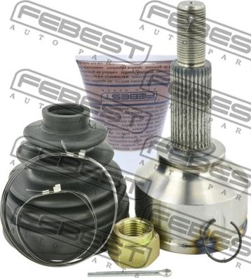 Febest 2110-TTF - Šarnīru komplekts, Piedziņas vārpsta www.autospares.lv