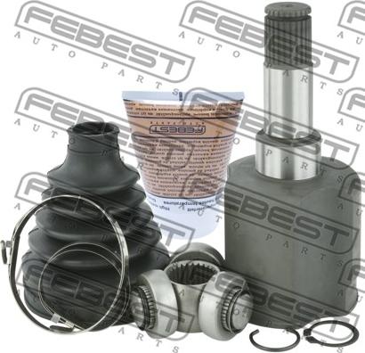 Febest 2111-FY26LH - Šarnīru komplekts, Piedziņas vārpsta www.autospares.lv