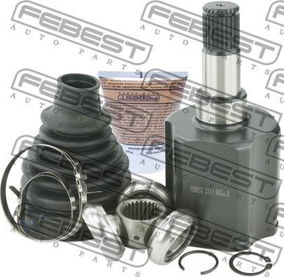 Febest 2111-KUGALH - Šarnīru komplekts, Piedziņas vārpsta www.autospares.lv