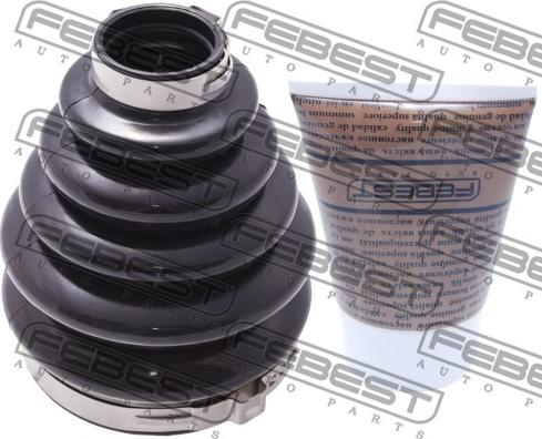 Febest 2117P-FOCII - Putekļusargs, Piedziņas vārpsta www.autospares.lv