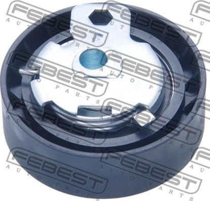 Febest 2187-CAP - Spriegotājrullītis, Gāzu sadales mehānisma piedziņas siksna www.autospares.lv