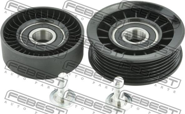 Febest 2187-CB4-KIT - Parazīt / Vadrullītis, Ķīļrievu siksna www.autospares.lv