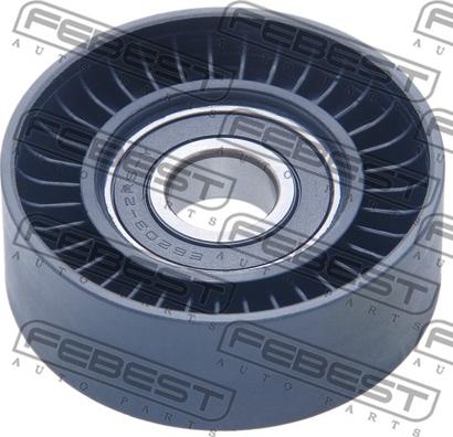 Febest 2187-CB3 - Pulley, v-ribbed belt www.autospares.lv