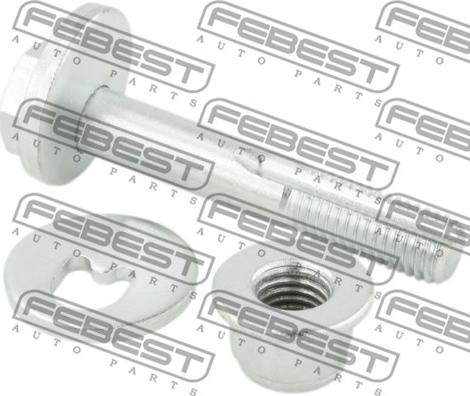 Febest 2129-005-KIT - Riteņu sagāzuma regulēšanas skrūve www.autospares.lv