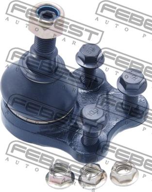 Febest 2120-CA2 - Шаровая опора, несущий / направляющий шарнир www.autospares.lv