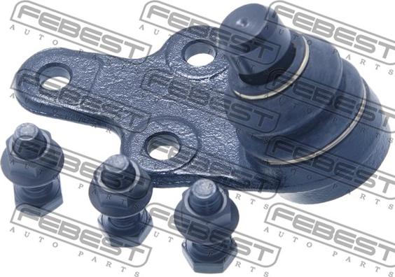 Febest 2120-CB8FL - Шаровая опора, несущий / направляющий шарнир www.autospares.lv