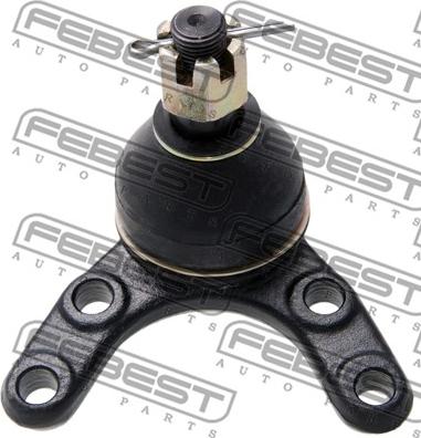 Febest 2120-EQLOW - Balst / Virzošais šarnīrs www.autospares.lv