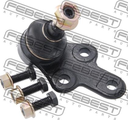 Febest 2120-FOCII - Шаровая опора, несущий / направляющий шарнир www.autospares.lv