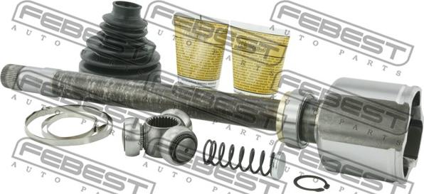 Febest 2811-DUCQ18RH - Šarnīru komplekts, Piedziņas vārpsta www.autospares.lv