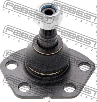 Febest 2820-DQ18 - Ball Joint www.autospares.lv