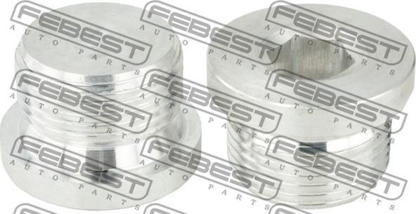 Febest 2399-002-PCS2 - Sealing Plug, oil sump www.autospares.lv