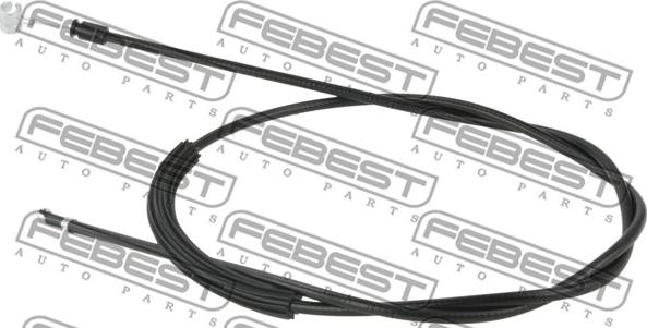 Febest 2399-HCPOL - Motora pārsega slēdzenes trose www.autospares.lv