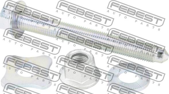 Febest 2398-007-KIT - Riteņu sagāzuma regulēšanas skrūve www.autospares.lv