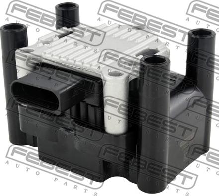 Febest 23640-007 - Aizdedzes spole autospares.lv