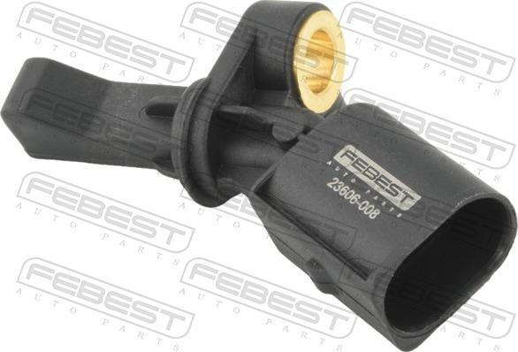 Febest 23606-008 - Devējs, Riteņu griešanās ātrums www.autospares.lv