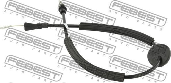 Febest 23104-B5F - Trose, Durvju slēdzene www.autospares.lv