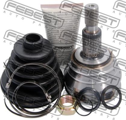 Febest 2310-029 - Šarnīru komplekts, Piedziņas vārpsta www.autospares.lv