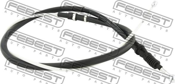 Febest 23100-EOS - Trose, Stāvbremžu sistēma www.autospares.lv