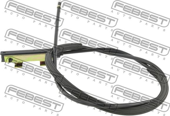 Febest 23101-CC - Motora pārsega slēdzenes trose www.autospares.lv