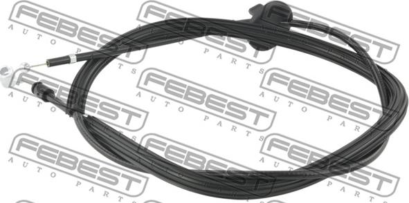 Febest 23101-JETR - Motora pārsega slēdzenes trose www.autospares.lv