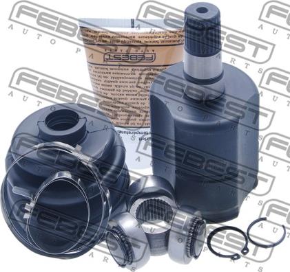 Febest 2311-030 - Šarnīru komplekts, Piedziņas vārpsta www.autospares.lv