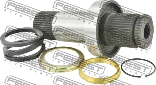 Febest 2312-TRT5LH - Atlokvārpsta, Diferenciālis www.autospares.lv