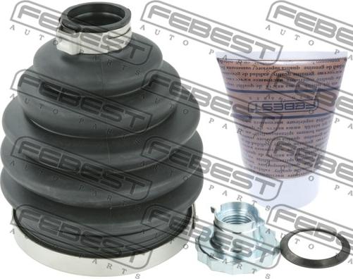 Febest 2317P-9N5 - Putekļusargs, Piedziņas vārpsta www.autospares.lv