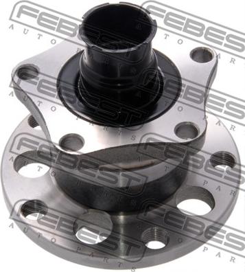 Febest 2382-B5R - Ступица колеса, поворотный кулак www.autospares.lv