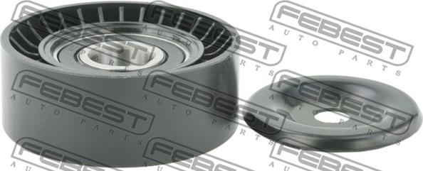 Febest 2387-CFNA - Ролик, поликлиновый ремень www.autospares.lv