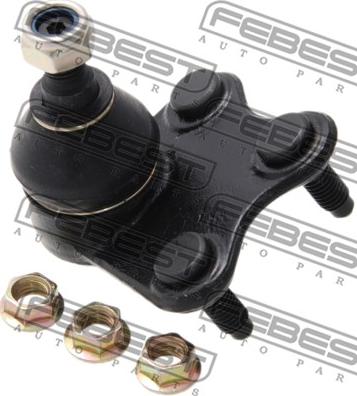 Febest 2320-9N5FL - Шаровая опора, несущий / направляющий шарнир www.autospares.lv