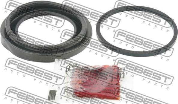 Febest 2375-T4F - Ремкомплект, тормозной суппорт www.autospares.lv