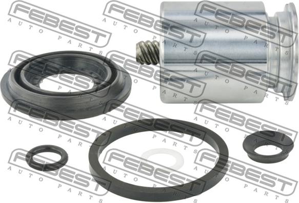 Febest 2376-5K1R-KIT - Ремкомплект, тормозной суппорт www.autospares.lv