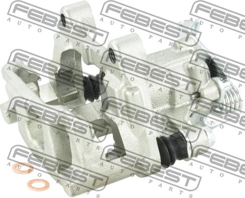 Febest 2377-162RLH - Brake Caliper www.autospares.lv