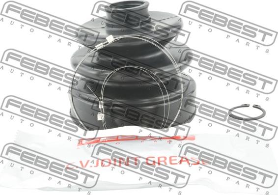 Febest 2215-NS27T - Putekļusargs, Piedziņas vārpsta www.autospares.lv