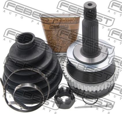 Febest 2210-NS27A47 - Šarnīru komplekts, Piedziņas vārpsta www.autospares.lv