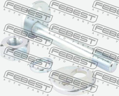 Febest 2229-008-KIT - Riteņu sagāzuma regulēšanas skrūve www.autospares.lv