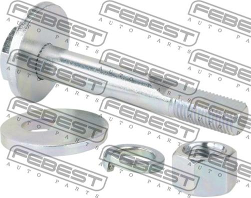 Febest 2229-002-KIT - Riteņu sagāzuma regulēšanas skrūve www.autospares.lv