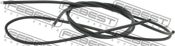 Febest 2799-HCXC90 - Motora pārsega slēdzenes trose www.autospares.lv