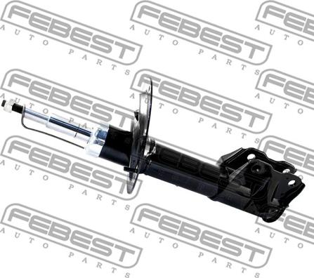 Febest 2707G-005FL - Shock Absorber www.autospares.lv