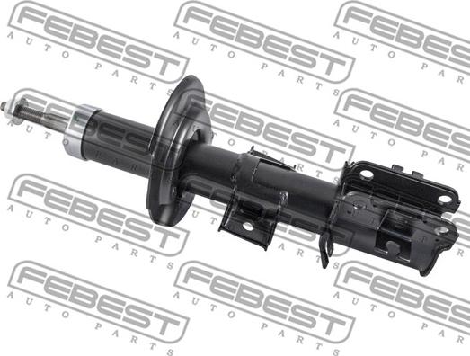 Febest 2707S-001F - Shock Absorber www.autospares.lv