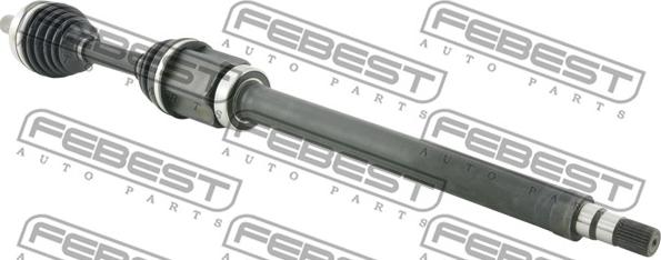 Febest 2714-S40RH - Piedziņas vārpsta www.autospares.lv