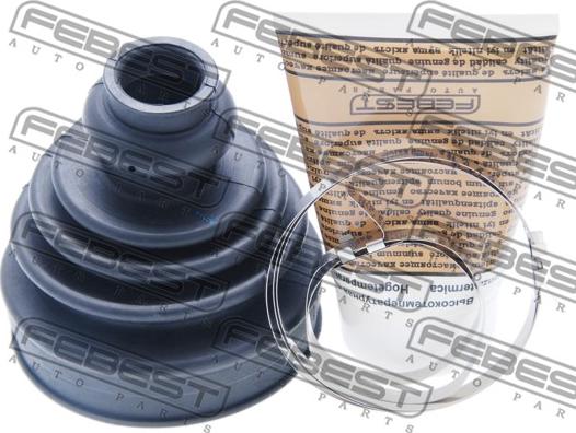 Febest 2715-S60T - Putekļusargs, Piedziņas vārpsta www.autospares.lv