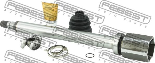 Febest 2711-S60IIRH - Šarnīru komplekts, Piedziņas vārpsta www.autospares.lv