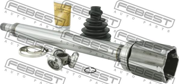 Febest 2711-V70ATTRH - Šarnīru komplekts, Piedziņas vārpsta www.autospares.lv