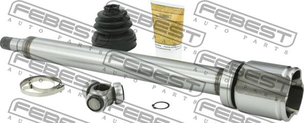 Febest 2711-V70RH - Šarnīru komplekts, Piedziņas vārpsta www.autospares.lv