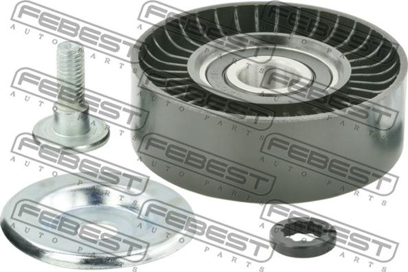 Febest 2788-S80 - Pulley, v-ribbed belt www.autospares.lv