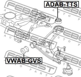 Febest ADAB-TTS - Piekare, Šķērssvira www.autospares.lv