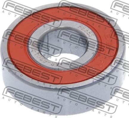 Febest AS-6201-2RS - Bearing www.autospares.lv